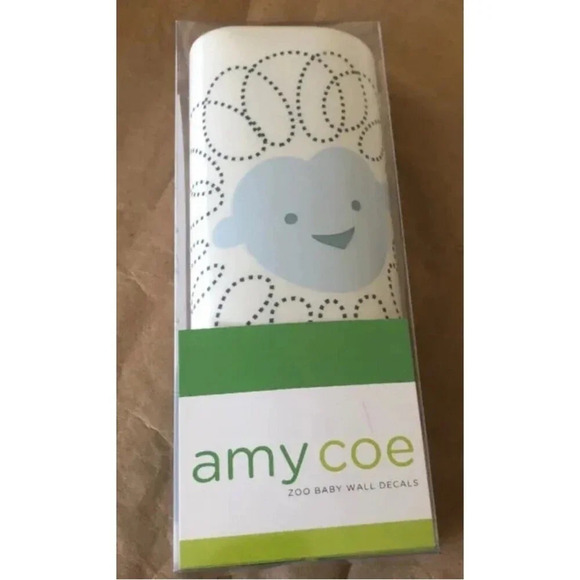 Amy Coe Zoo Baby Wall Decals - Appliqués Self-Stick Room Decor Nursery Stickers - Picture 2 of 3